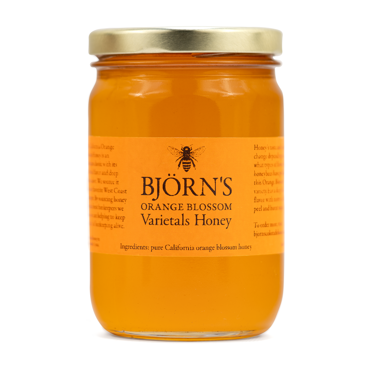 Björn's California Orange Blossom Honey – Björn's Colorado Honey