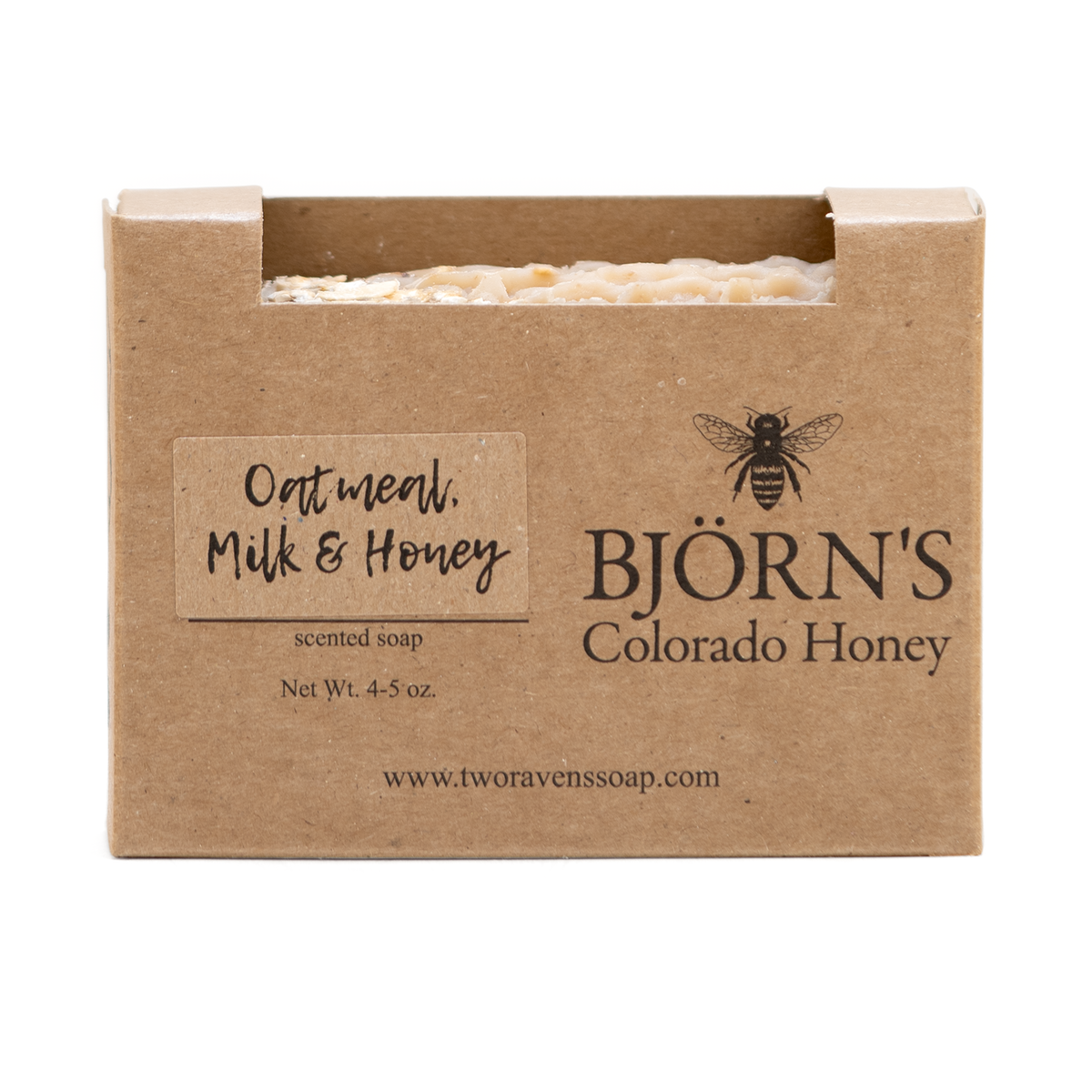 Two Ravens - Oatmeal Milk & Honey Soap – Björn's Colorado Honey
