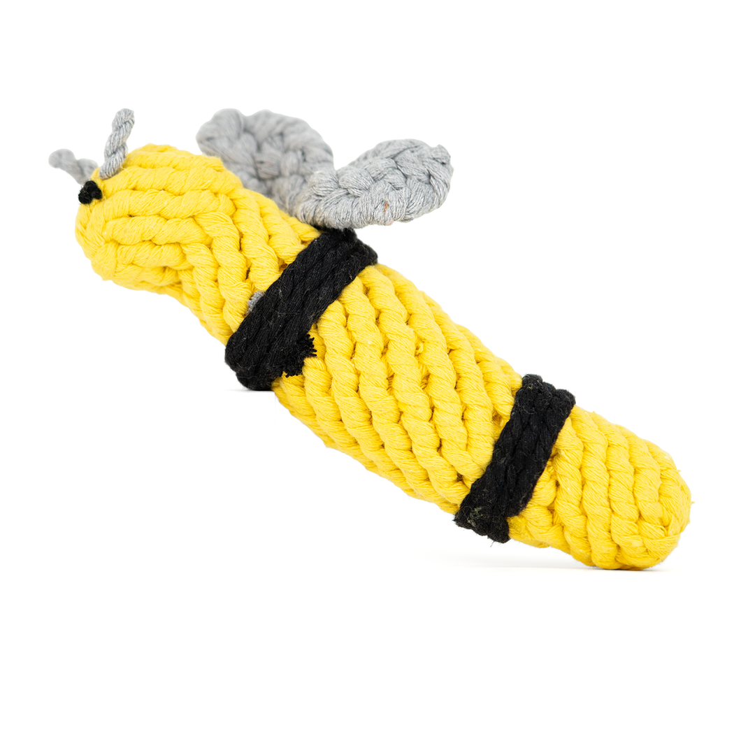 Pet Bee Rope Dog Toy - Bee Rope – Björn's Colorado Honey