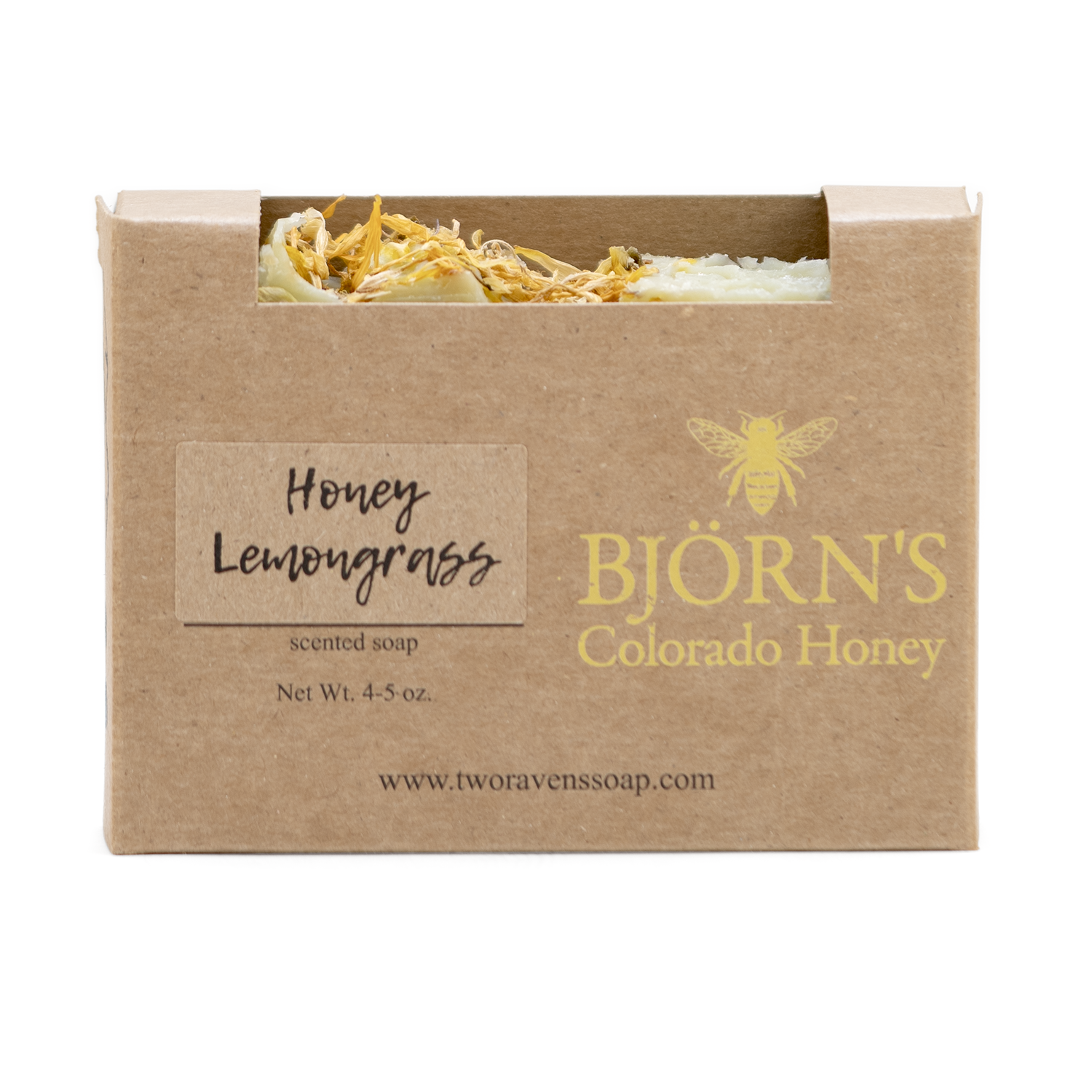 Two Ravens - Honey Lemongrass Soap – Björn's Colorado Honey Two Ravens - Honey Lemongrass Soap – Björn's Colorado Honey