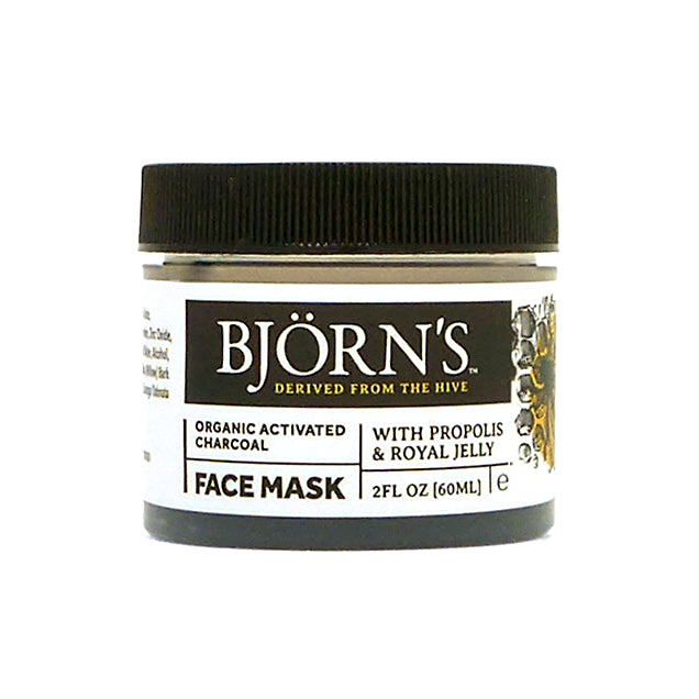 Organic Activated Charcoal and Propolis Face Mask