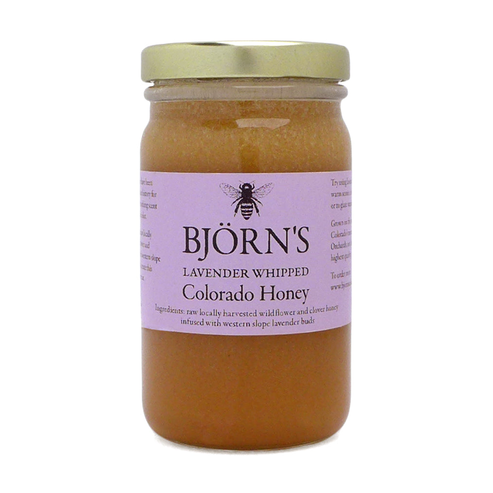 Whipped Lavender Honey